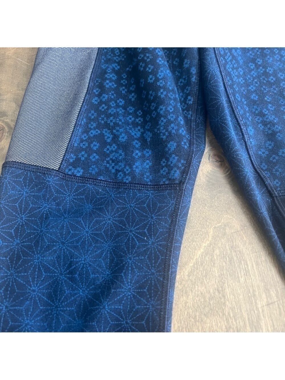 Lululemon Wunder Under Luon Sashiko Patch Leggings - Picture 10 of 12